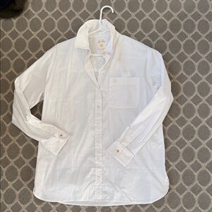 Lilly Pulitzer White Casual Button Down Shirt